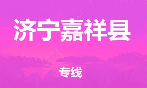 邯鄲到濟寧嘉祥縣物流公司-農(nóng)資產(chǎn)品運輸專線-省時省力省心